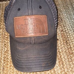The North Face Black and Brown Trucker Hat